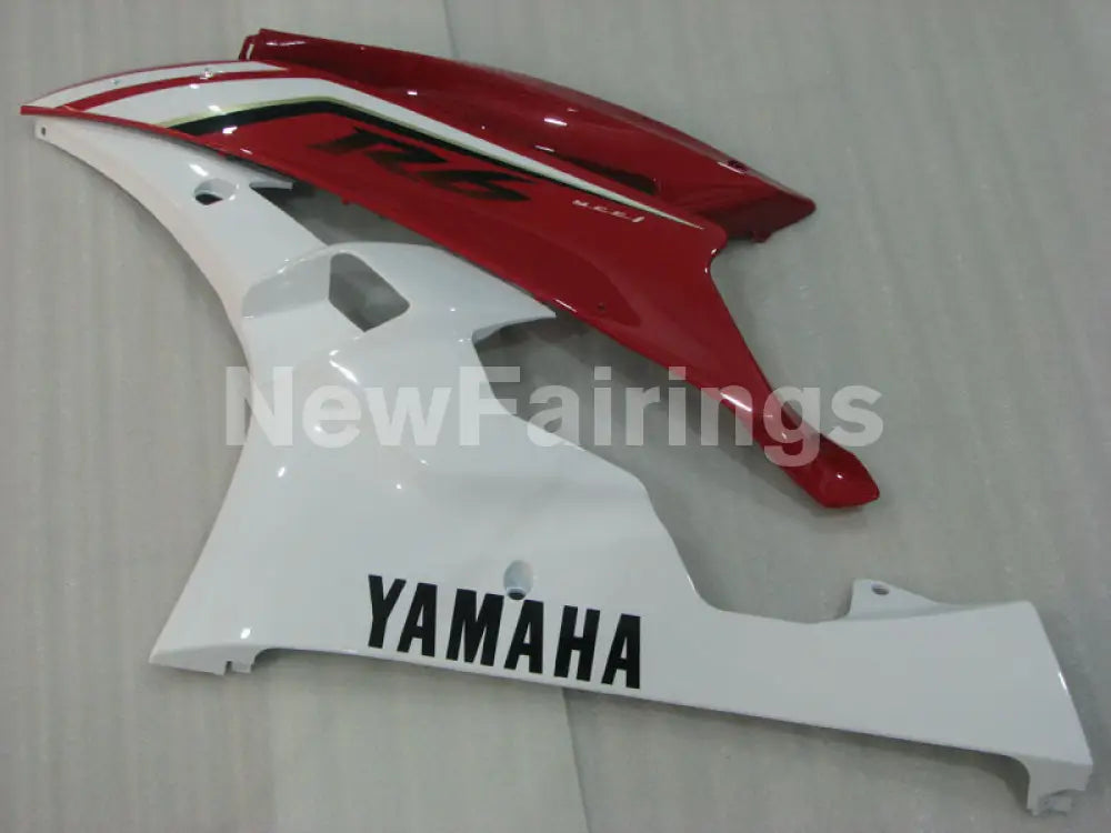 Red and White Factory Style - YZF-R6 06-07 Fairing Kit
