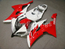 Red and White Factory Style - YZF-R6 08-16 Fairing Kit