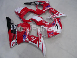 Red and White FIAMM - YZF-R6 03-04 Fairing Kit