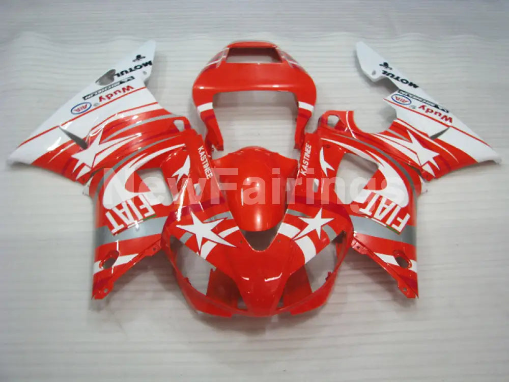 Red and White FIAT - YZF-R1 98-99 Fairing Kit