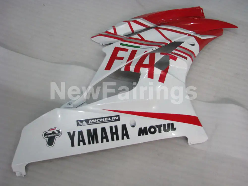 Red and White FIAT - YZF-R6 06-07 Fairing Kit