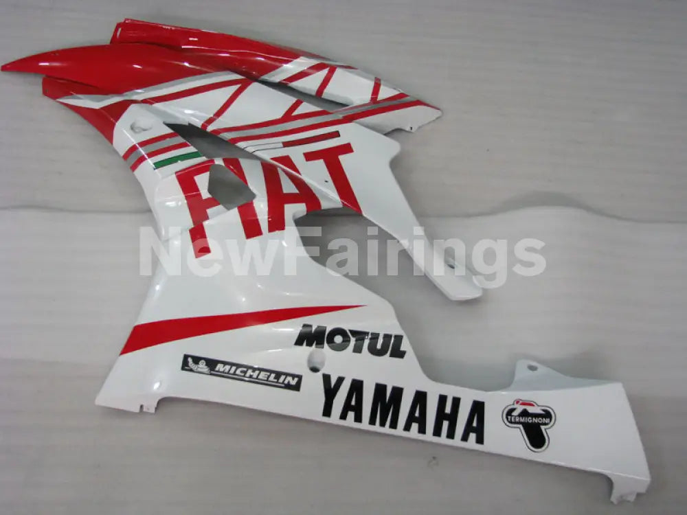 Red and White FIAT - YZF-R6 06-07 Fairing Kit