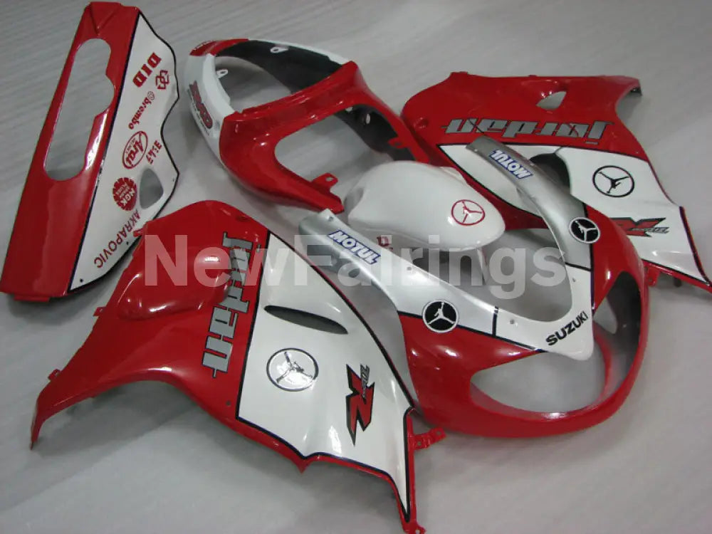 Red and White Jordan - TL1000R 98-03 Fairing Kit