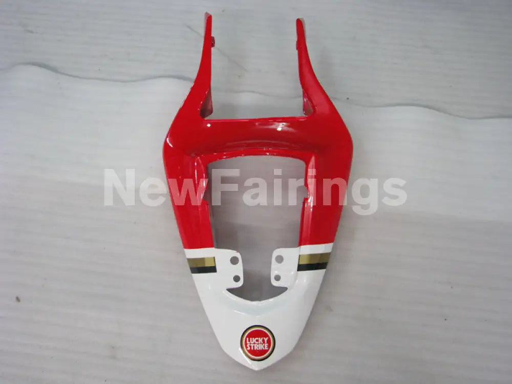 Red and White Lucky Strike - GSX-R1000 03-04 Fairing Kit