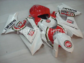 Red and White Lucky Strike - GSX-R1000 07-08 Fairing Kit