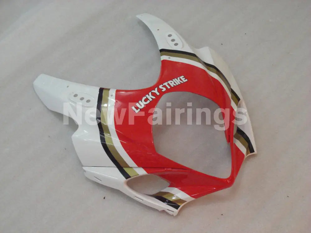 Red and White Lucky Strike - GSX-R1000 07-08 Fairing Kit