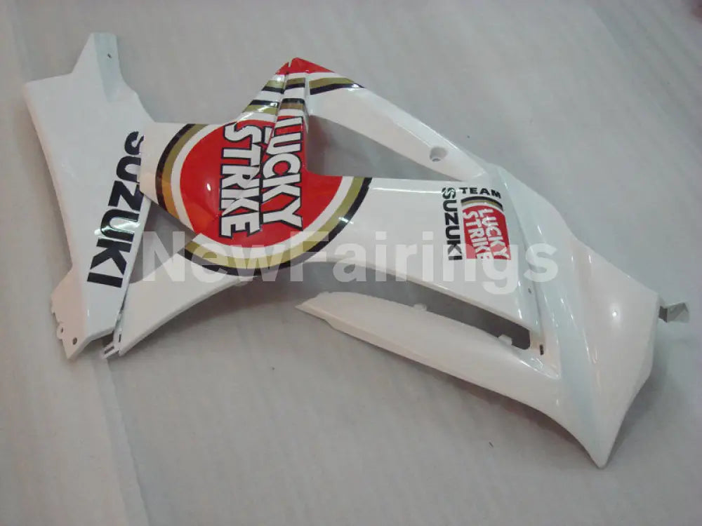 Red and White Lucky Strike - GSX-R1000 07-08 Fairing Kit