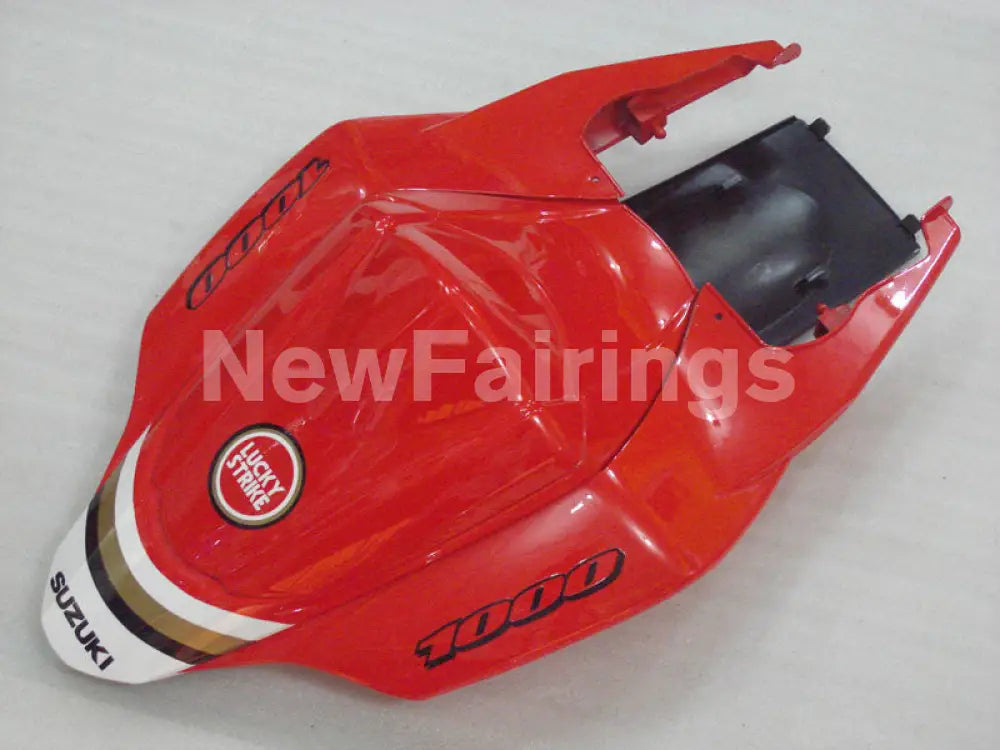 Red and White Lucky Strike - GSX-R1000 07-08 Fairing Kit