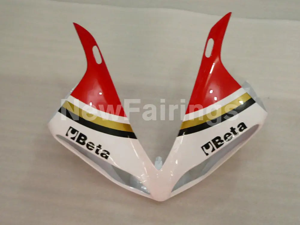 Red and White Lucky Strike - YZF-R1 12-14 Fairing Kit