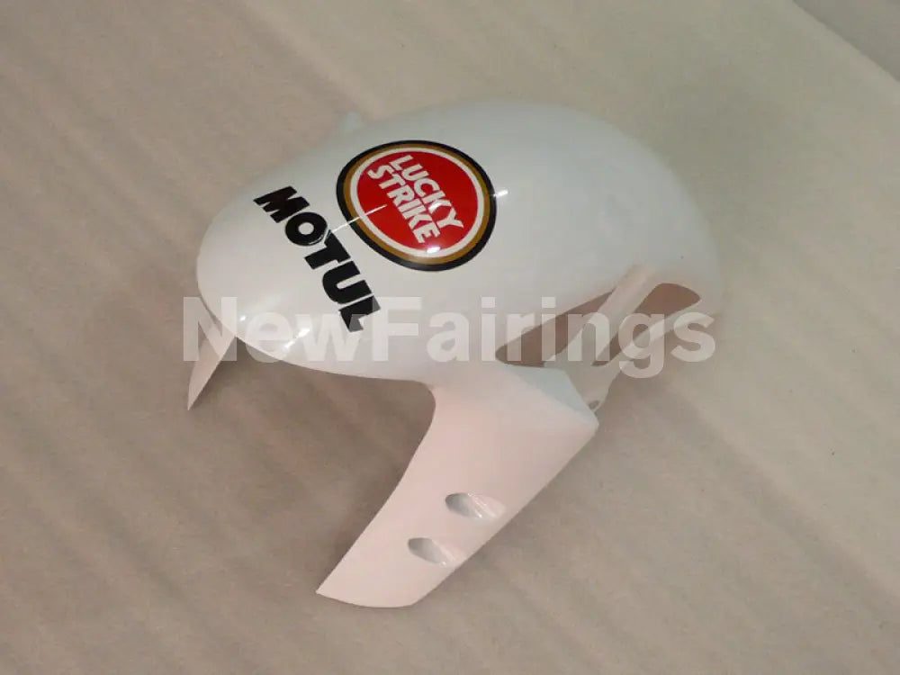 Red and White Lucky Strike - YZF-R1 12-14 Fairing Kit