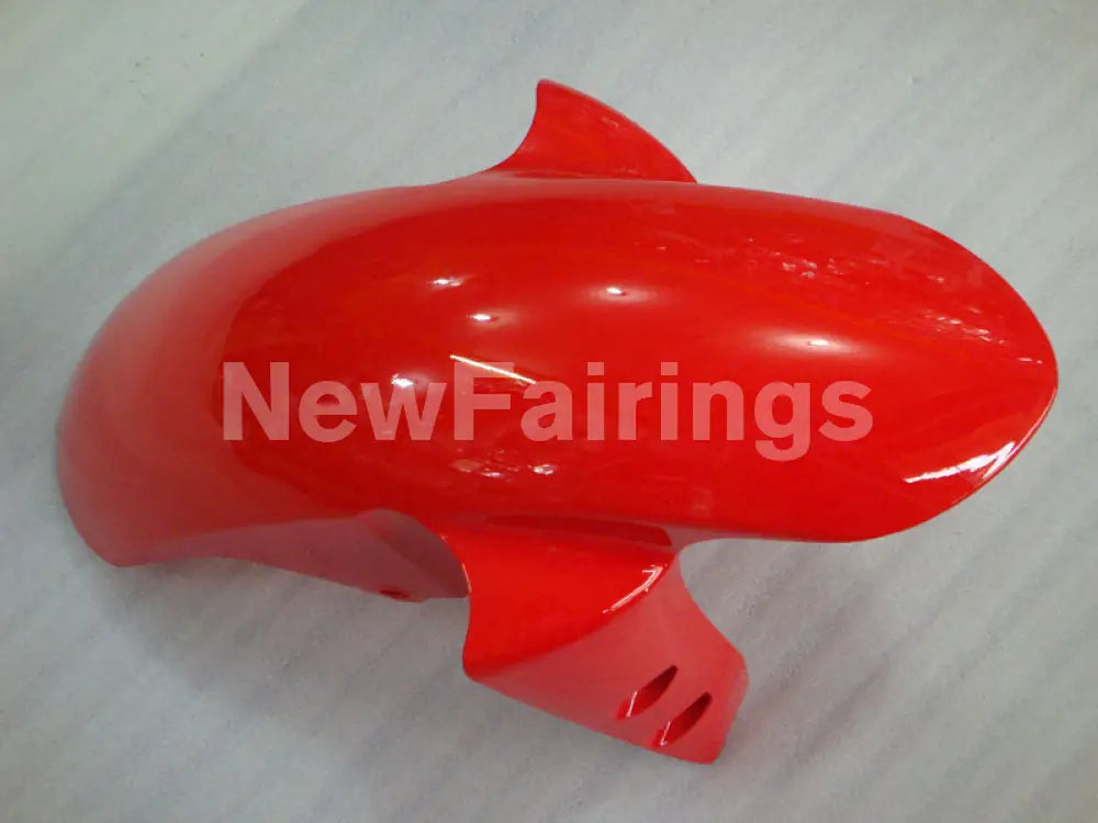 Red and White Matte Black Factory Style - YZF-R1 02-03 Fairing Kit