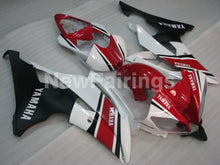 Cargar imagen en el visor de la galería, Red and White Matte Black Factory Style - YZF-R6 08-16 Fairing Kit