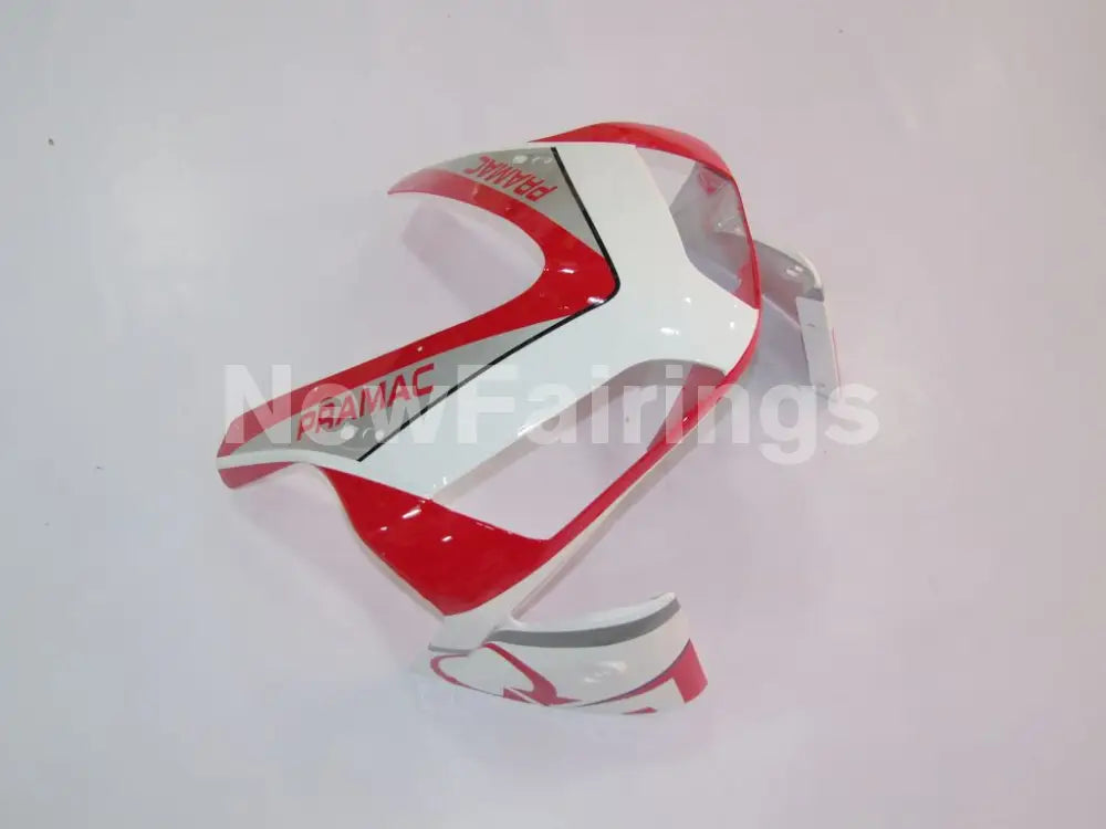 Red and White PRAMAC - CBR600RR 03-04 Fairing Kit