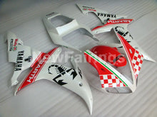 Cargar imagen en el visor de la galería, Red and White Scorpion - YZF-R1 02-03 Fairing Kit