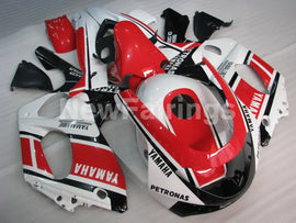 Red and White YAMALUBE - YZF600R Thundercat 96-07 Fairing Kit