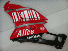 Cargar imagen en el visor de la galería, Red and Black Alice - Ducati 749/999 03-04 Fairing Kit (Single Passenger Seat)