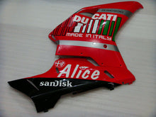 Cargar imagen en el visor de la galería, Red and Black Alice - Ducati 848/1098/1198 07-11 Fairing Kit