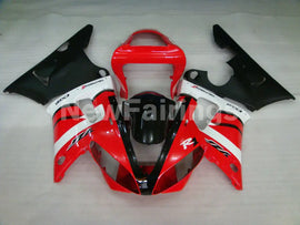 Red Black and Matte Black Factory Style - YZF-R1 00-01 Fairing Kit