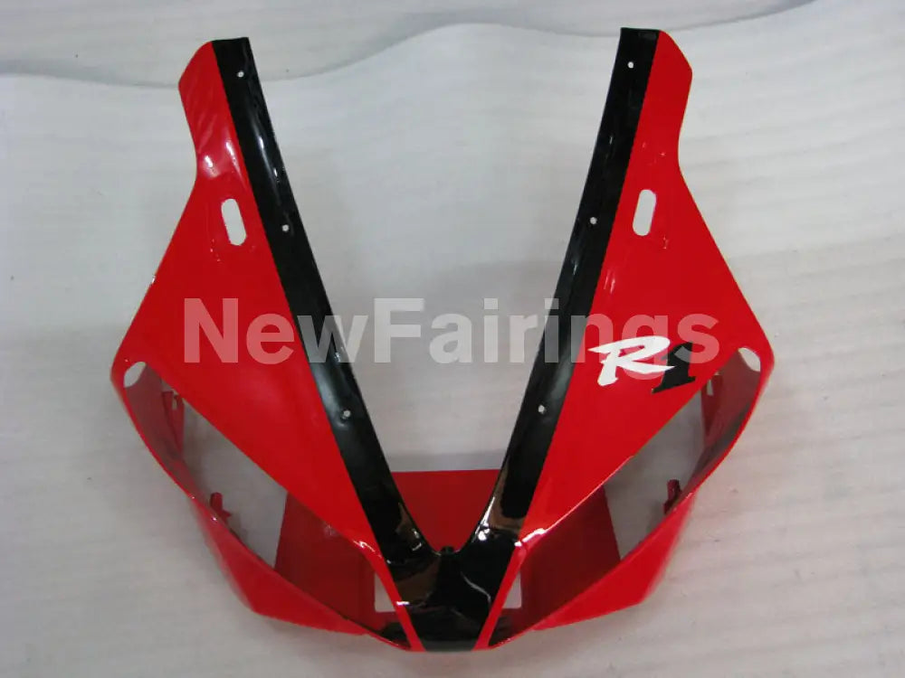 Red Black and White Factory Style - YZF-R1 00-01 Fairing Kit