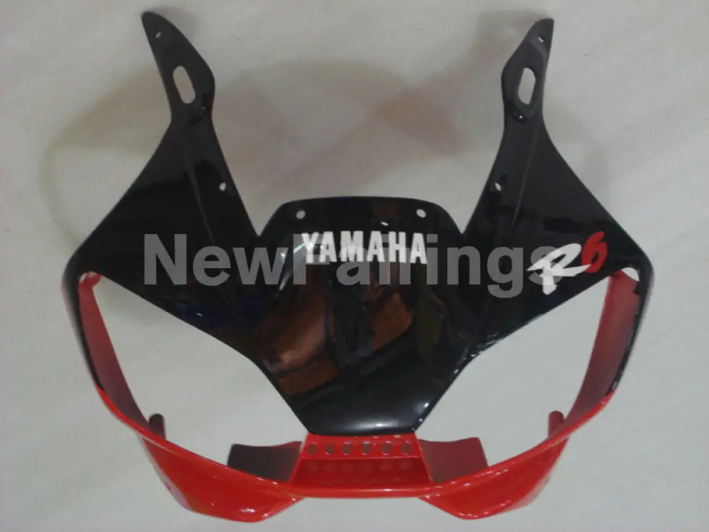 Red Black and White Factory Style - YZF-R6 98-02 Fairing Kit