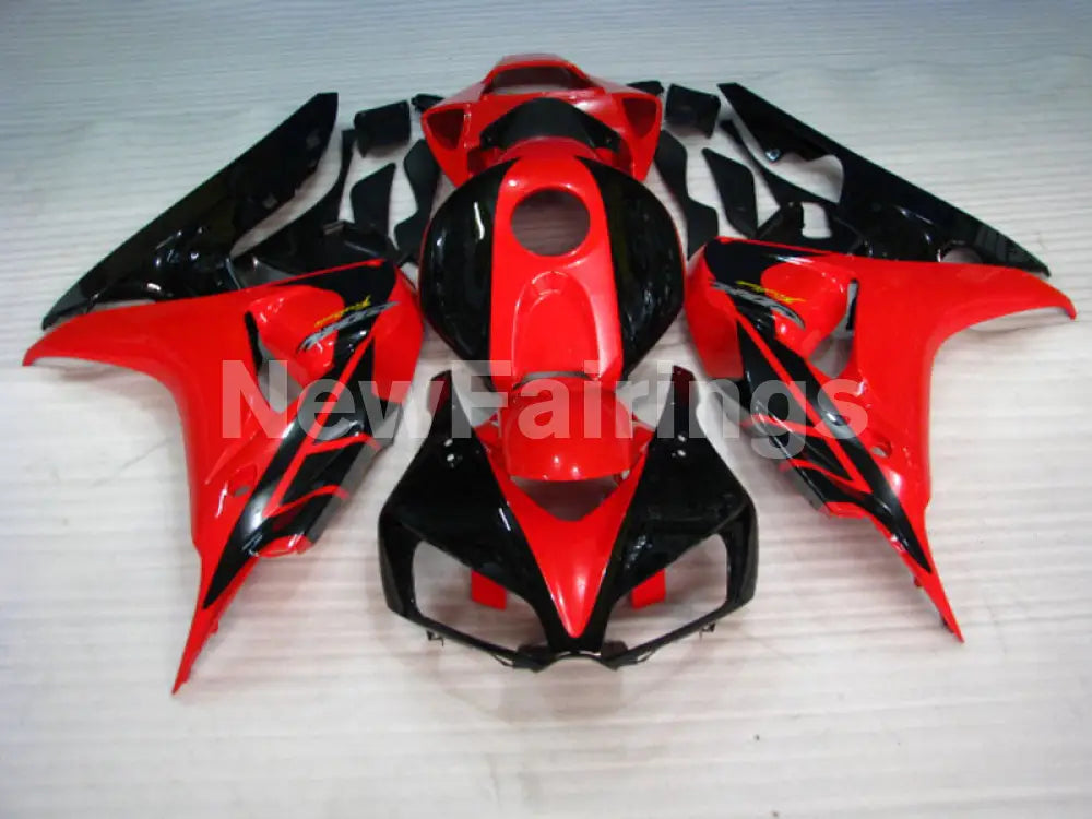 Red Black Factory Style - CBR1000RR 06-07 Fairing Kit