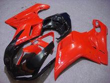 Cargar imagen en el visor de la galería, Red and Black Factory Style - Ducati 848 07-11 Fairing Kit