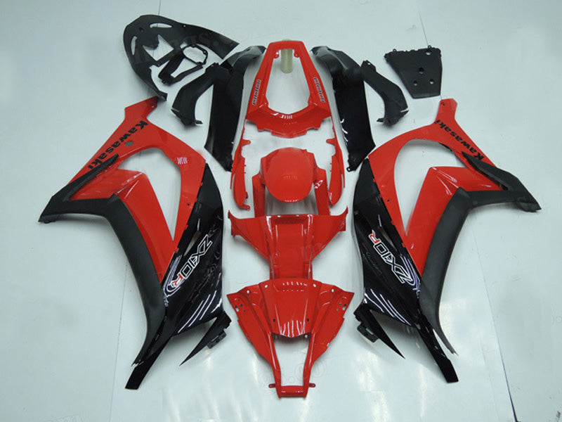Red and Black Factory Style - NINJA ZX-10R 11-15 Fairing Kit