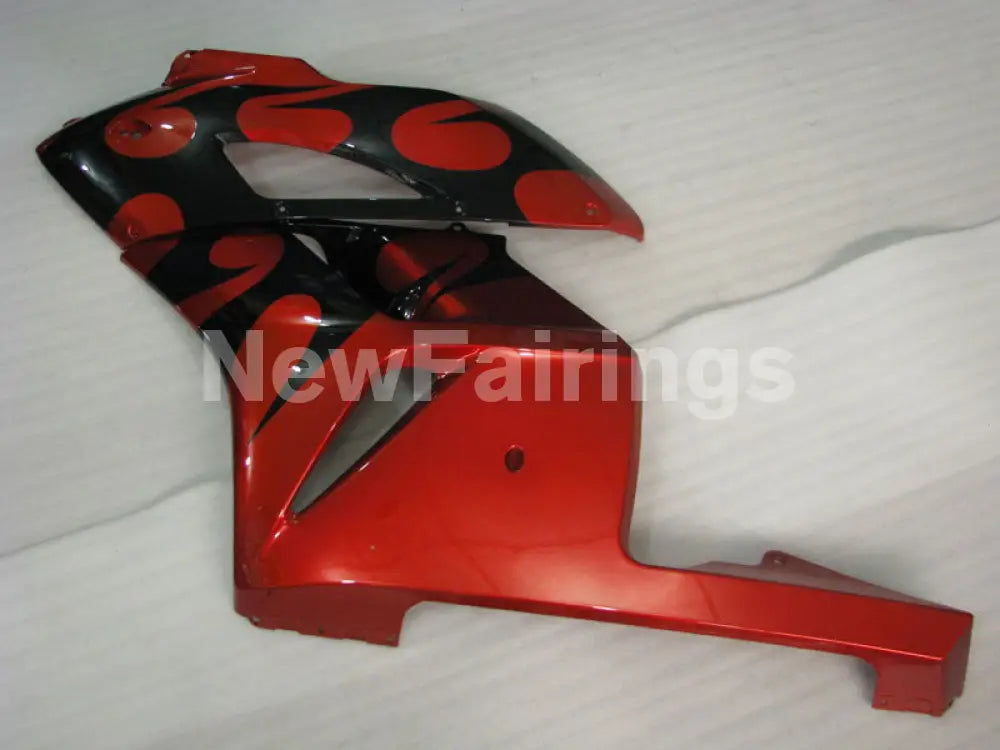 Red and Black Fire - CBR1000RR 04-05 Fairing Kit