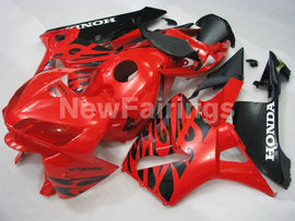 Red and Black Fire - CBR600RR 05-06 Fairing Kit