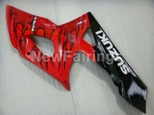 Cargar imagen en el visor de la galería, Red and Black Flame - GSX-R1000 05-06 Fairing Kit