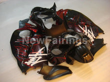 Cargar imagen en el visor de la galería, Red Black Flame - GSX1300R Hayabusa 99-07 Fairing Kit
