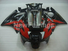 Cargar imagen en el visor de la galería, Red and Black Grey Factory Style - CBR600 F3 97-98 Fairing Kit
