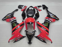 Cargar imagen en el visor de la galería, Red and Black Monster - NINJA ZX-10R 08-10 Fairing Kit