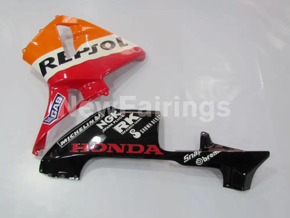 Red Black and Orange Repsol - CBR600RR 05-06 Fairing Kit