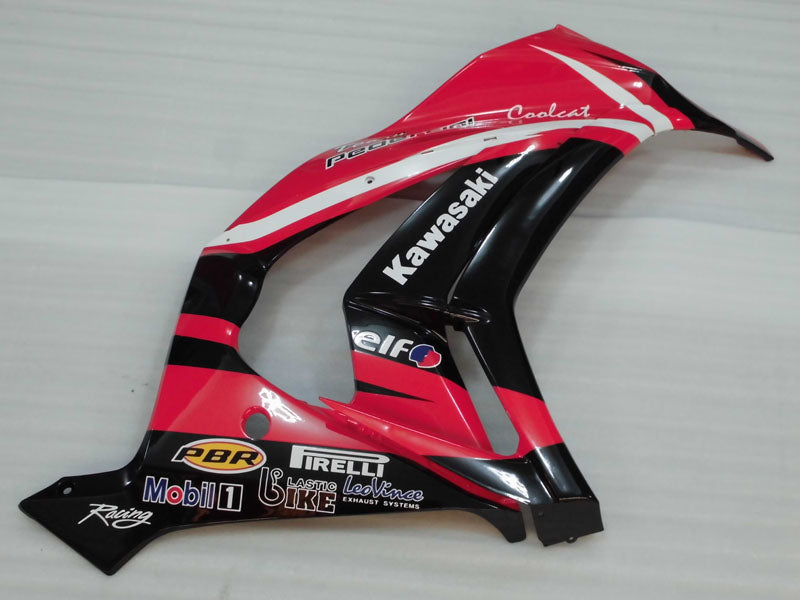 Red and Black PIRELLI - NINJA ZX-10R 11-15 Fairing Kit