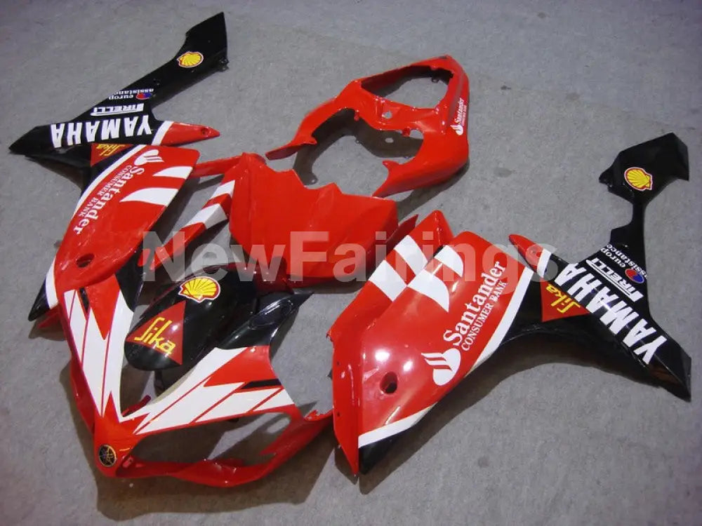 Red Black Santander - YZF-R1 07-08 Fairing Kit