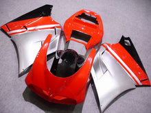 Cargar imagen en el visor de la galería, Red and Black Silver No decals - Ducati 748/916/996/998 96-02 Fairing Kit