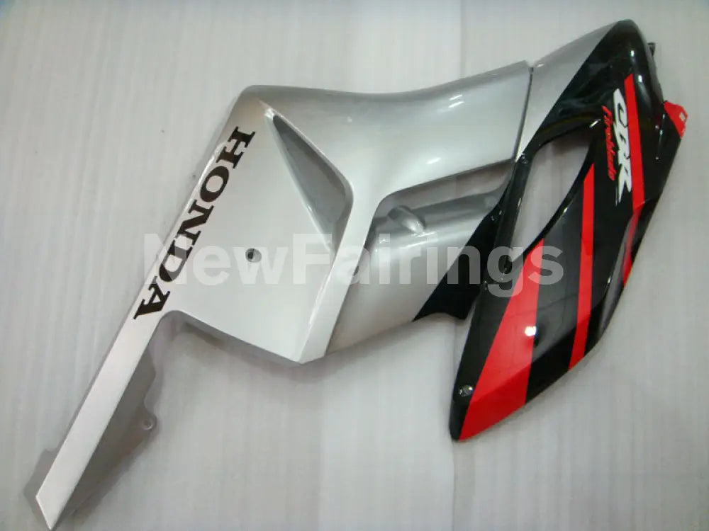 Red Black and Silver Factory Style - CBR1000RR 04-05 Fairing Kit