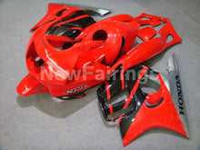 Cargar imagen en el visor de la galería, Red and Black Silver Factory Style - CBR600 F3 95-96 Fairing Kit