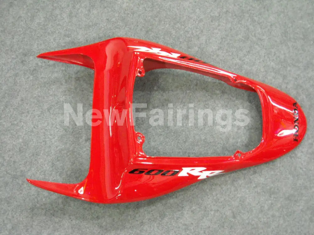 Red Black and Silver Factory Style - CBR600RR 07-08 Fairing Kit