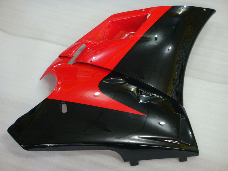 Red and Black White No decals - Ducati 748/916/996/998 96-02 Fairing Kit (Single Passenger Seat)