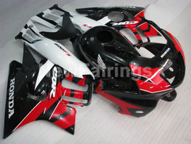 Red and Black White Factory Style - CBR600 F3 97-98 Fairing Kit