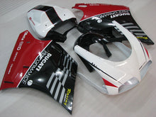 Cargar imagen en el visor de la galería, Red and Black White Performance - Ducati 748/916/996/998 96-02 Fairing Kit (Single Passenger Seat)