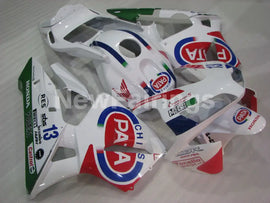 Red Blue and White PATA - CBR600RR 03-04 Fairing Kit