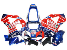 Cargar imagen en el visor de la galería, Red and Blue Castrol - CBR 954 RR 02-03 Fairing Kit