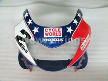 Cargar imagen en el visor de la galería, Red and Blue Castrol - CBR600 F4 99-00 Fairing Kit