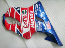 Cargar imagen en el visor de la galería, Red and Blue Castrol - CBR600 F4 99-00 Fairing Kit