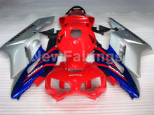 Cargar imagen en el visor de la galería, Red Blue and Silver Factory Style - CBR1000RR 04-05 Fairing Kit