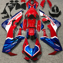 Cargar imagen en el visor de la galería, Red Blue and White Factory Style - CBR1000RR 17-19 Fairing Kit