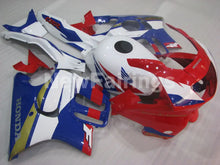 Cargar imagen en el visor de la galería, Red and Blue White Factory Style - CBR600 F3 95-96 Fairing Kit
